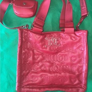 Juicy Couture Red Crossbody Bag
